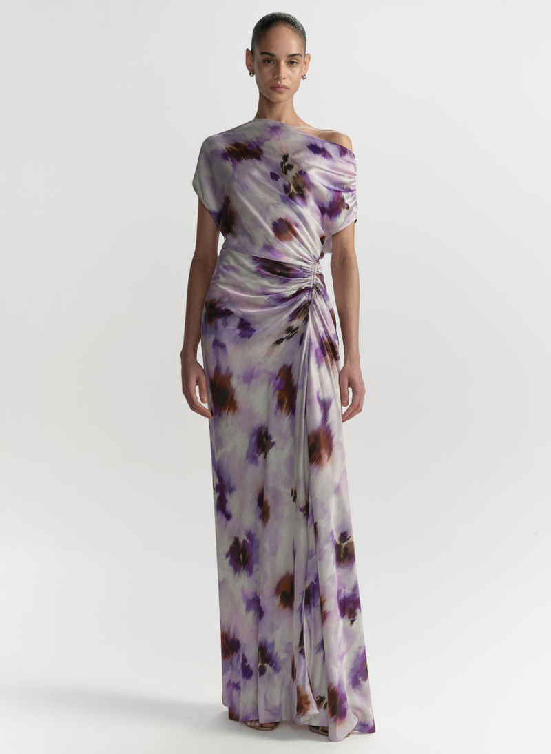 A.L.C. Poppy One Shoulder Satin Gown outlook