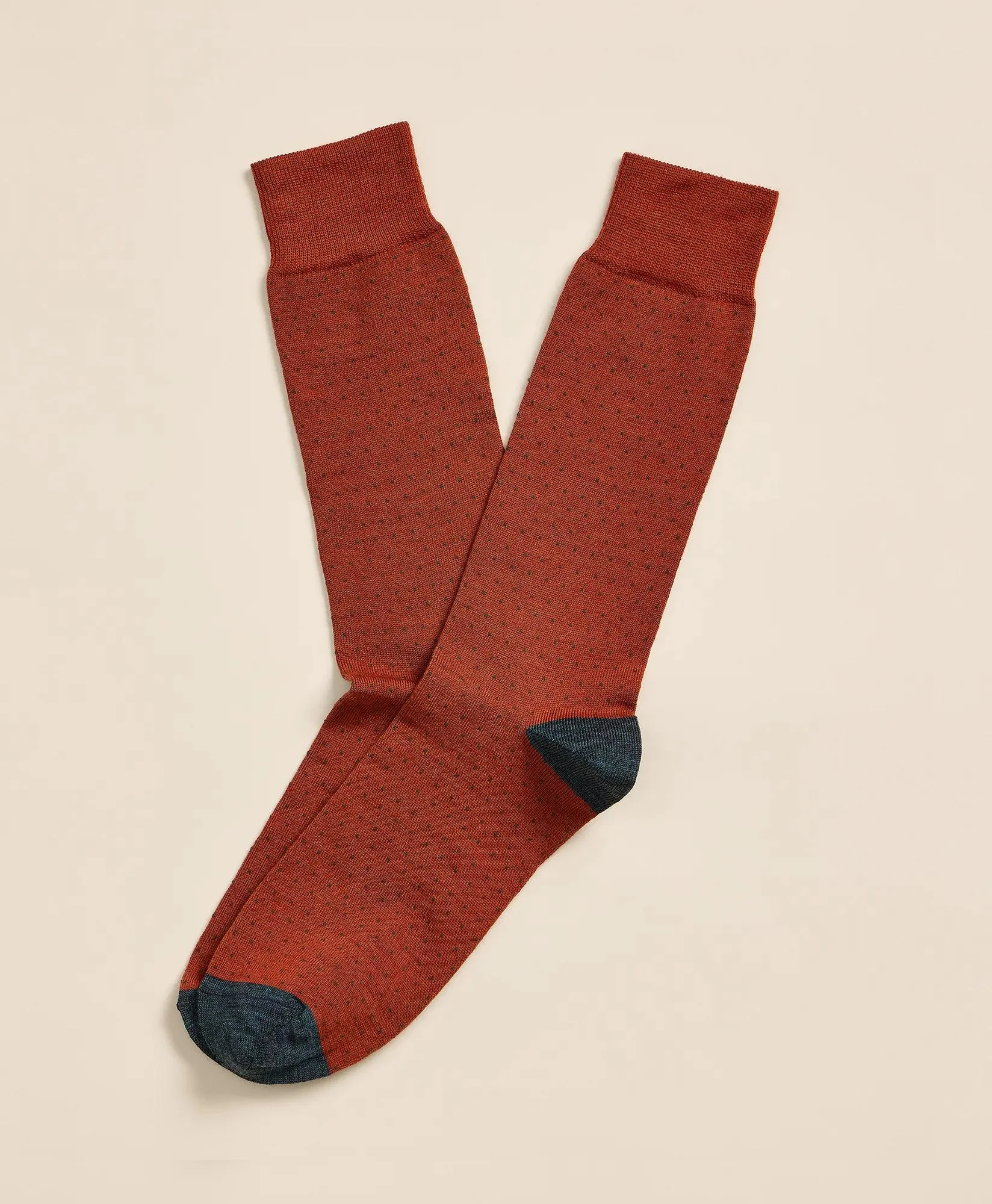 Wool-Blend Dot Socks - 1