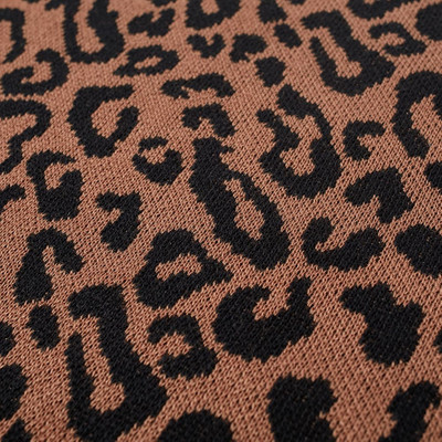 WACKO MARIA Wacko Maria Type 1 Leopard Jacquard Sweater outlook