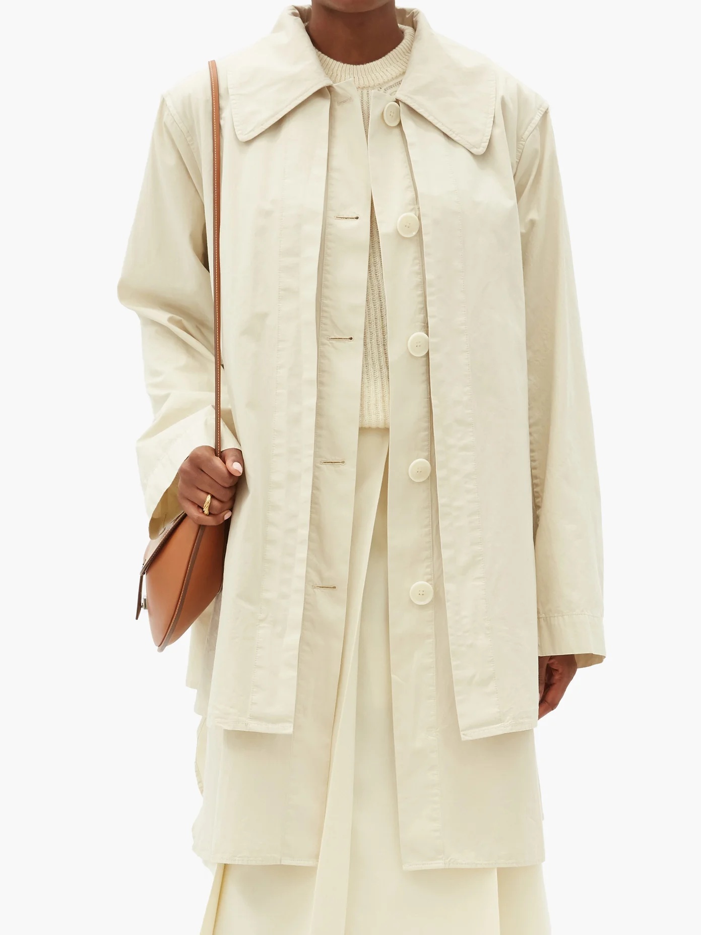 Layered cotton-Ventile coat - 6