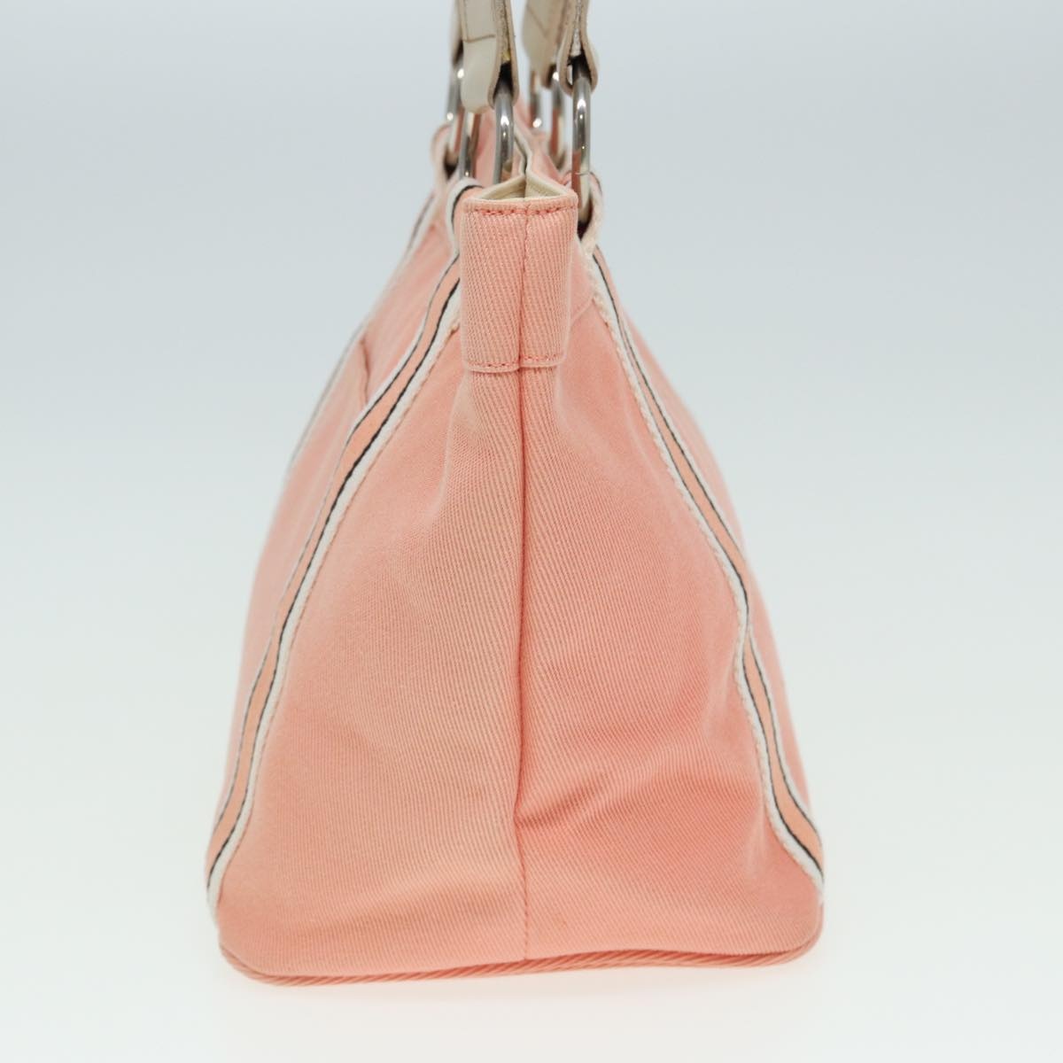 Burberry Blue Label Tote Bag Canvas Pink - 5