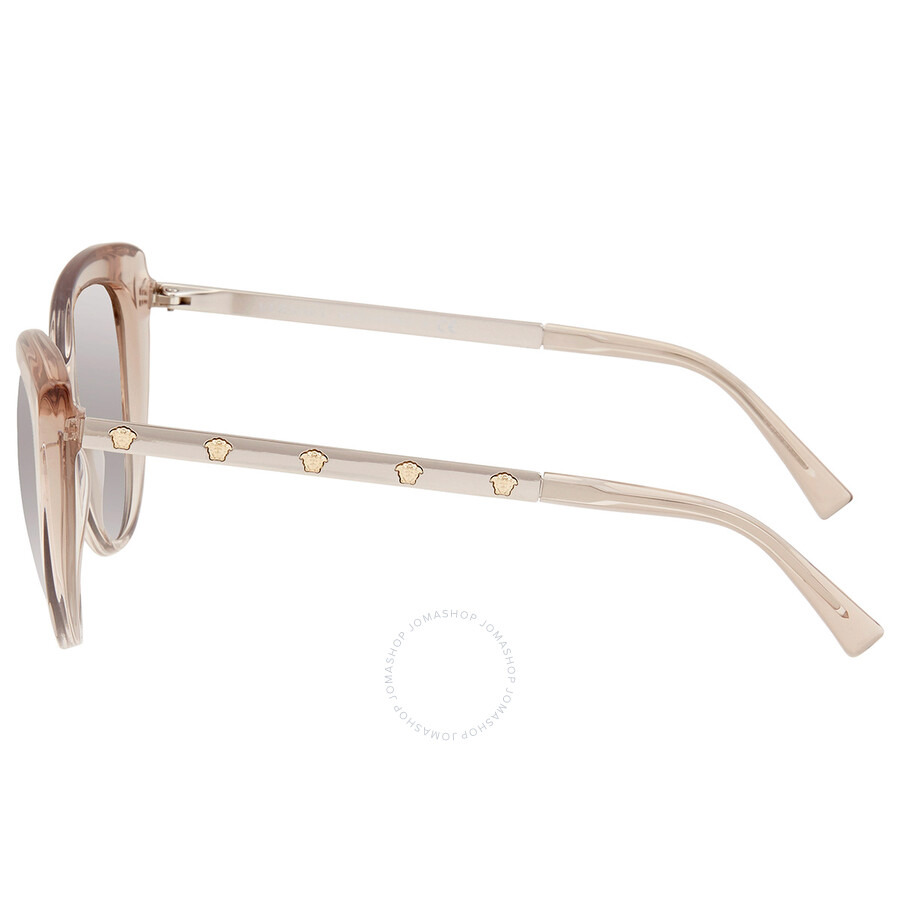 Versace Grey Gradient Mirror Cat Eye Ladies Sunglasses VE4348 52706V 57 - 3