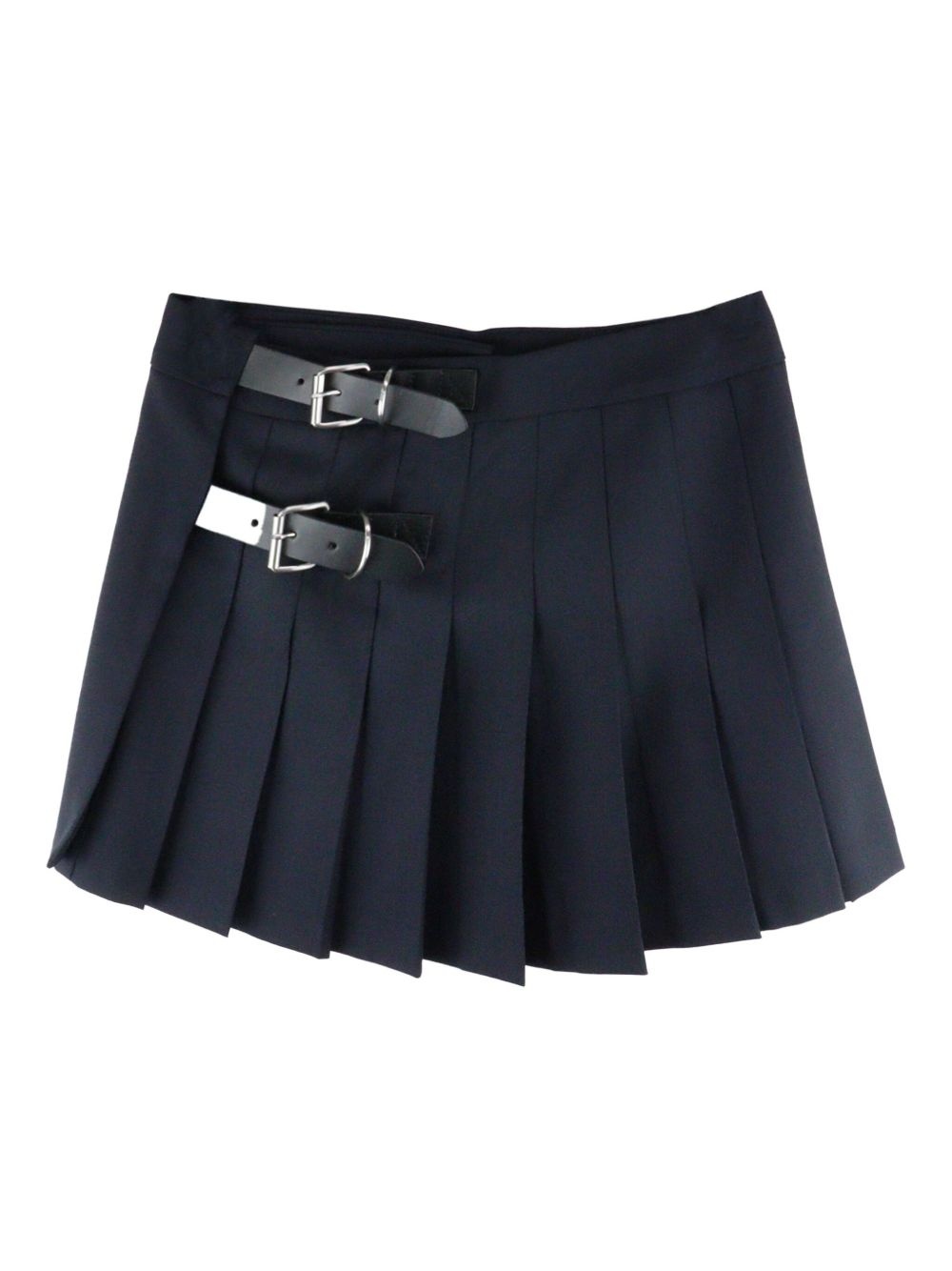 belted mini skirt - 1