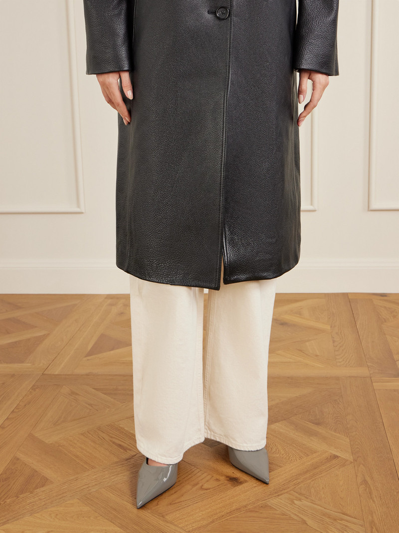 TOTEME Patent-leather Slingback Pumps outlook