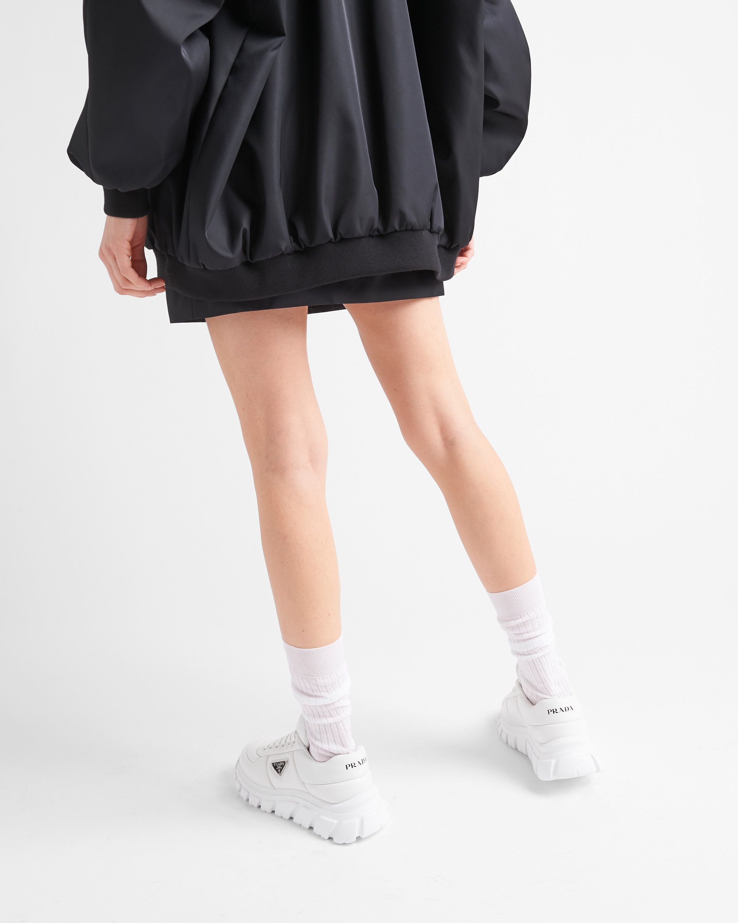 Padded nappa leather sneakers - 3