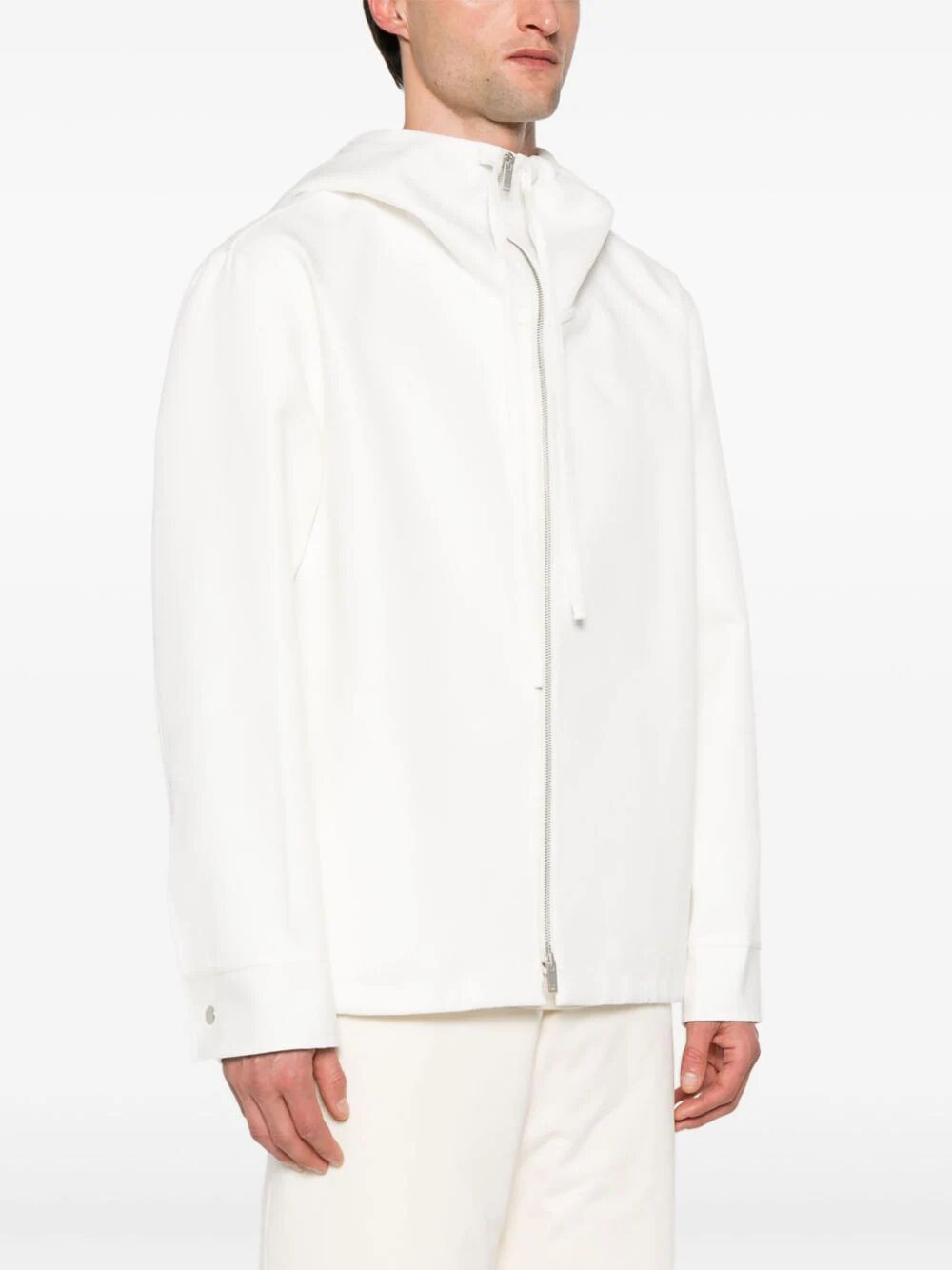 Jil Sander Men W 08 Db Boxy Fit Blouson With Hood - 6