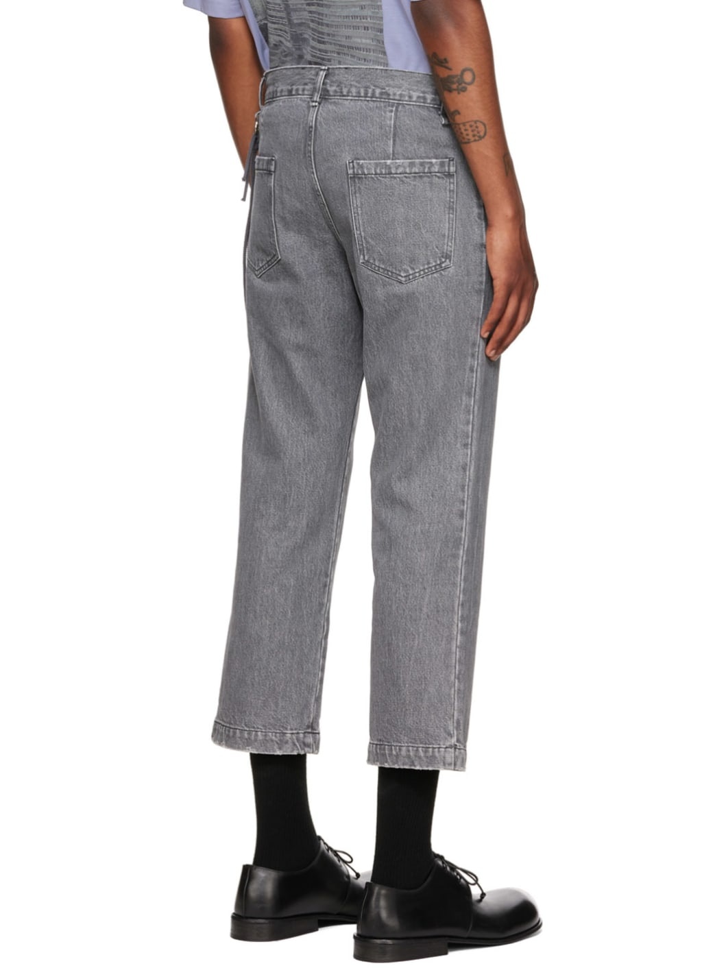 Gray Slim Jeans - 3