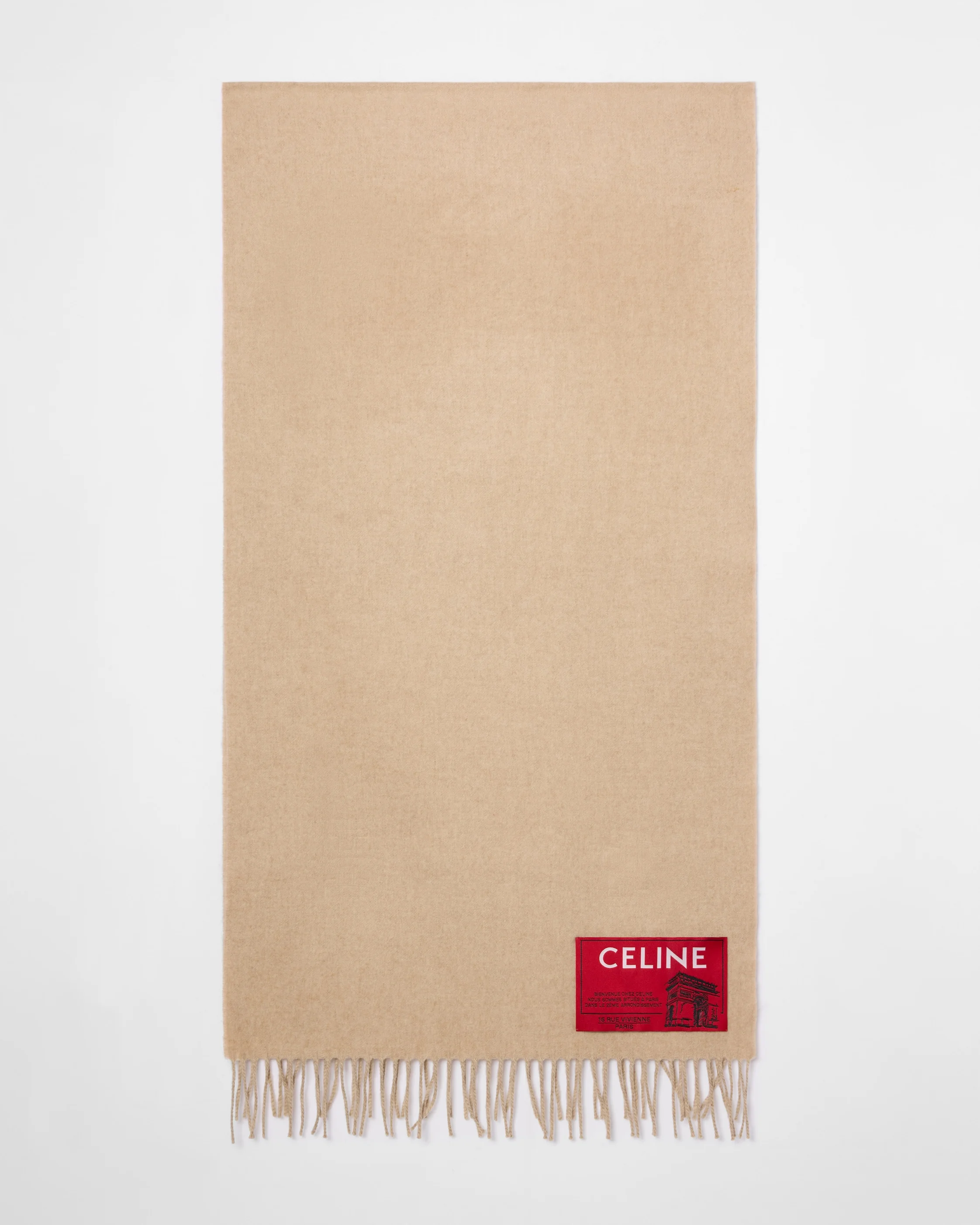 CASHMERE & WOOL SCARF - 1