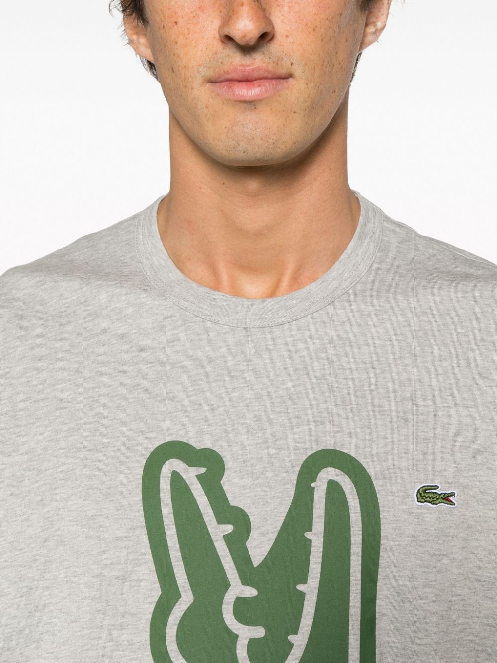 x Lacoste cotton T-shirt - 5