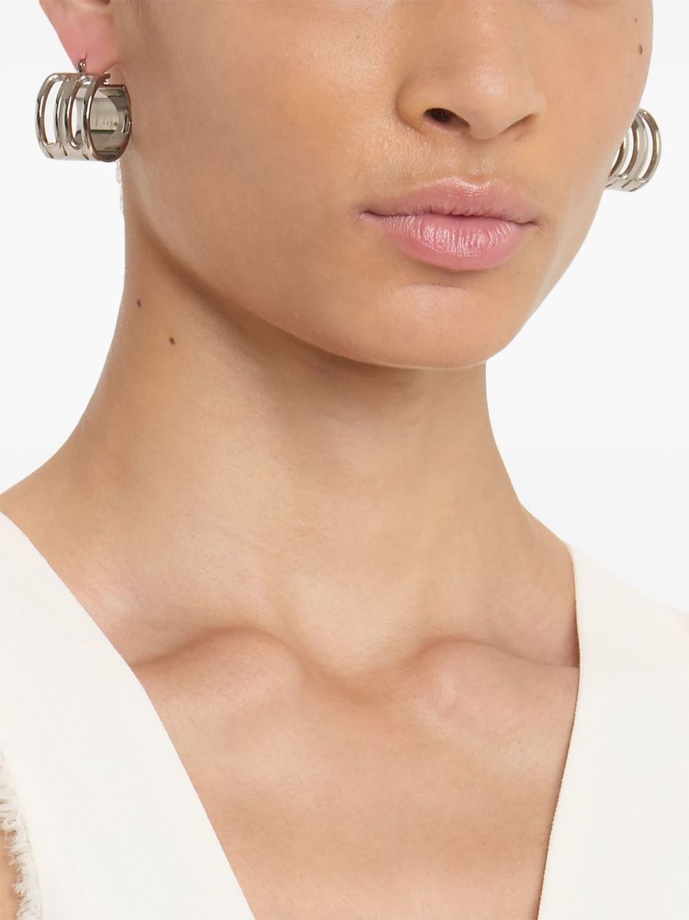 B Frame earrings - 5