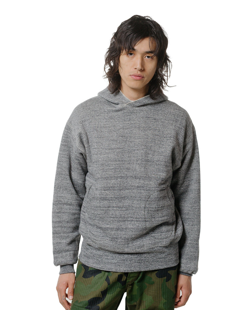 Warehouse & Co. Lot. JG-CS12 The Knockout Sweatparka Plain Dark Heather Gray outlook