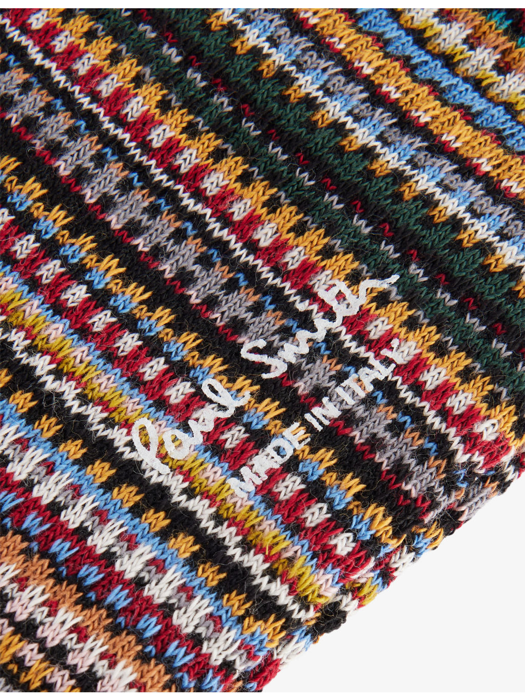 Striped Stretch-Cotton Blend Socks - 2