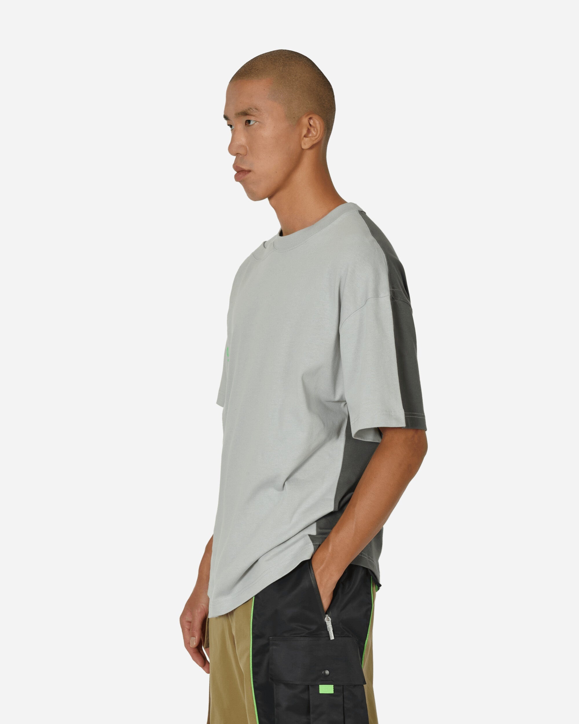 Feng Chen Wang T-Shirt Light Smoke Grey / Iron Grey - 2