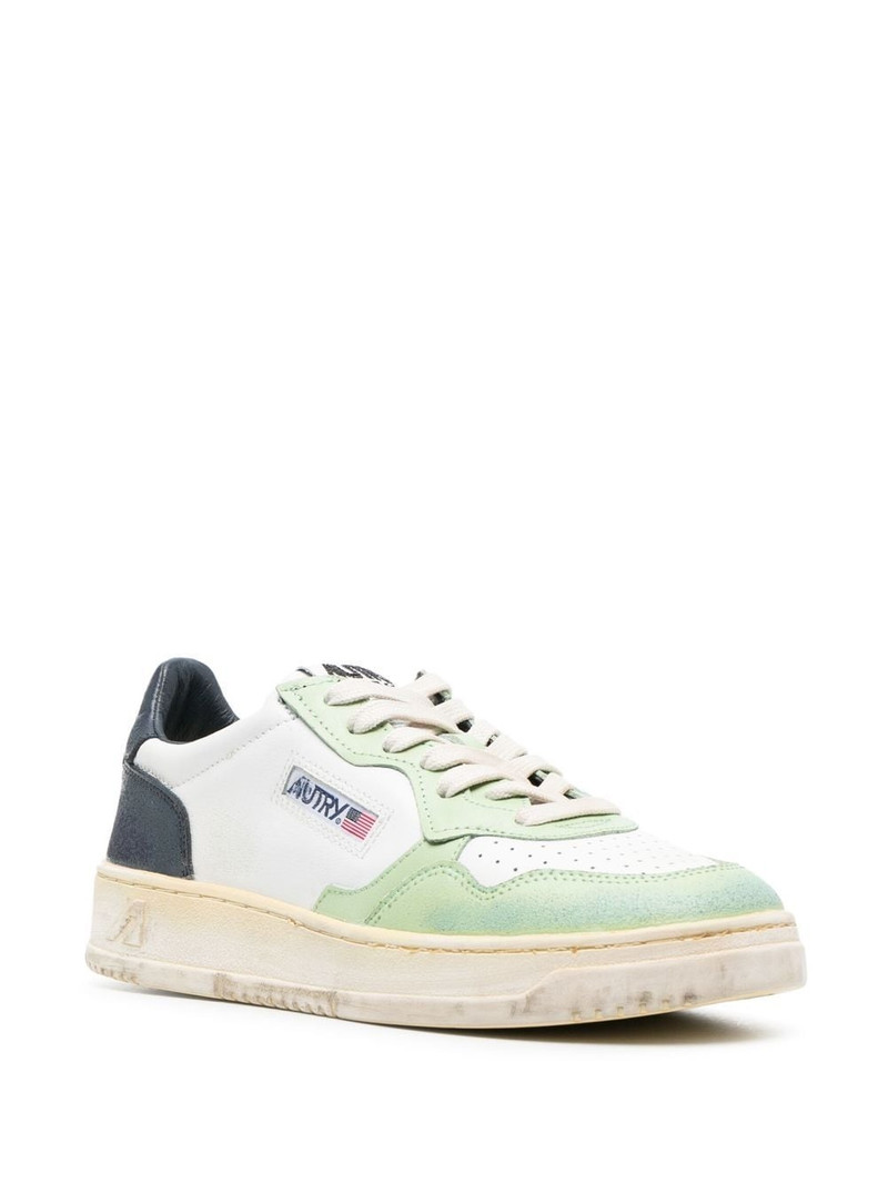AUTRY Medalist colour-block low-top sneakers outlook