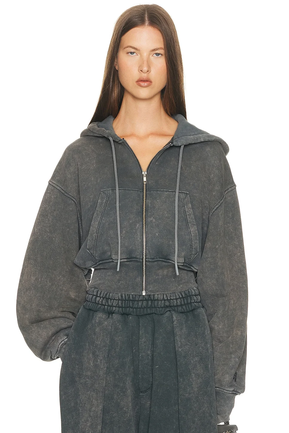 The Full Zip Hoodie in Fleece - 1