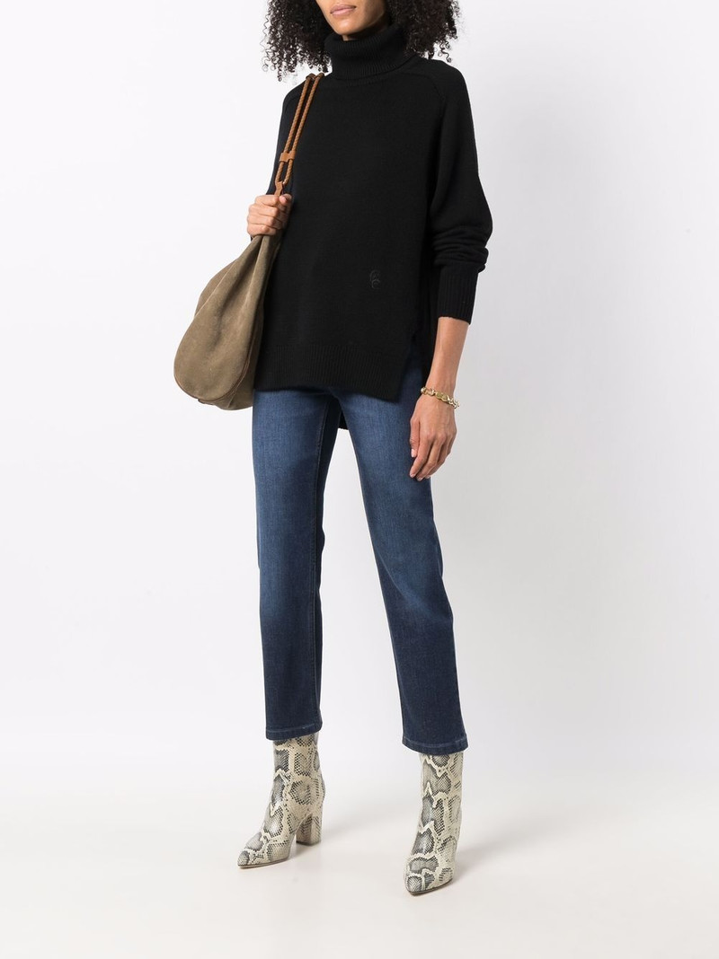 Chloé roll neck cashmere jumper outlook