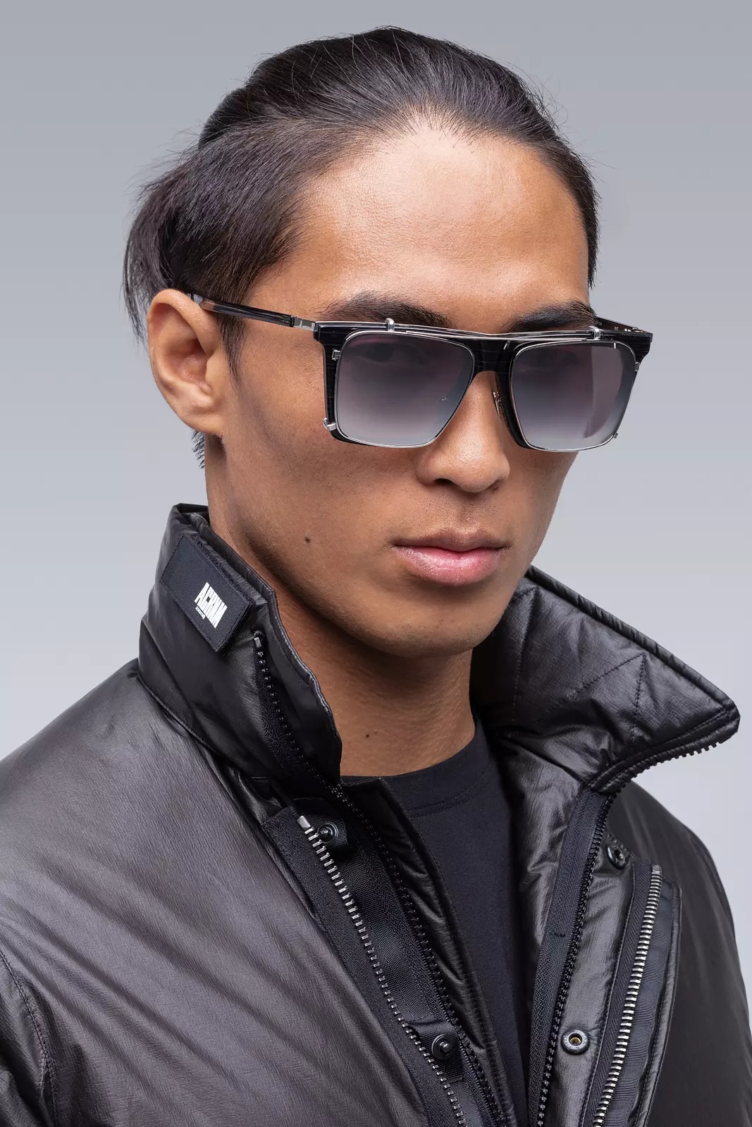 F1-T-B F1-T Sunglasses Silver/Light Yellow/Platinum - 46