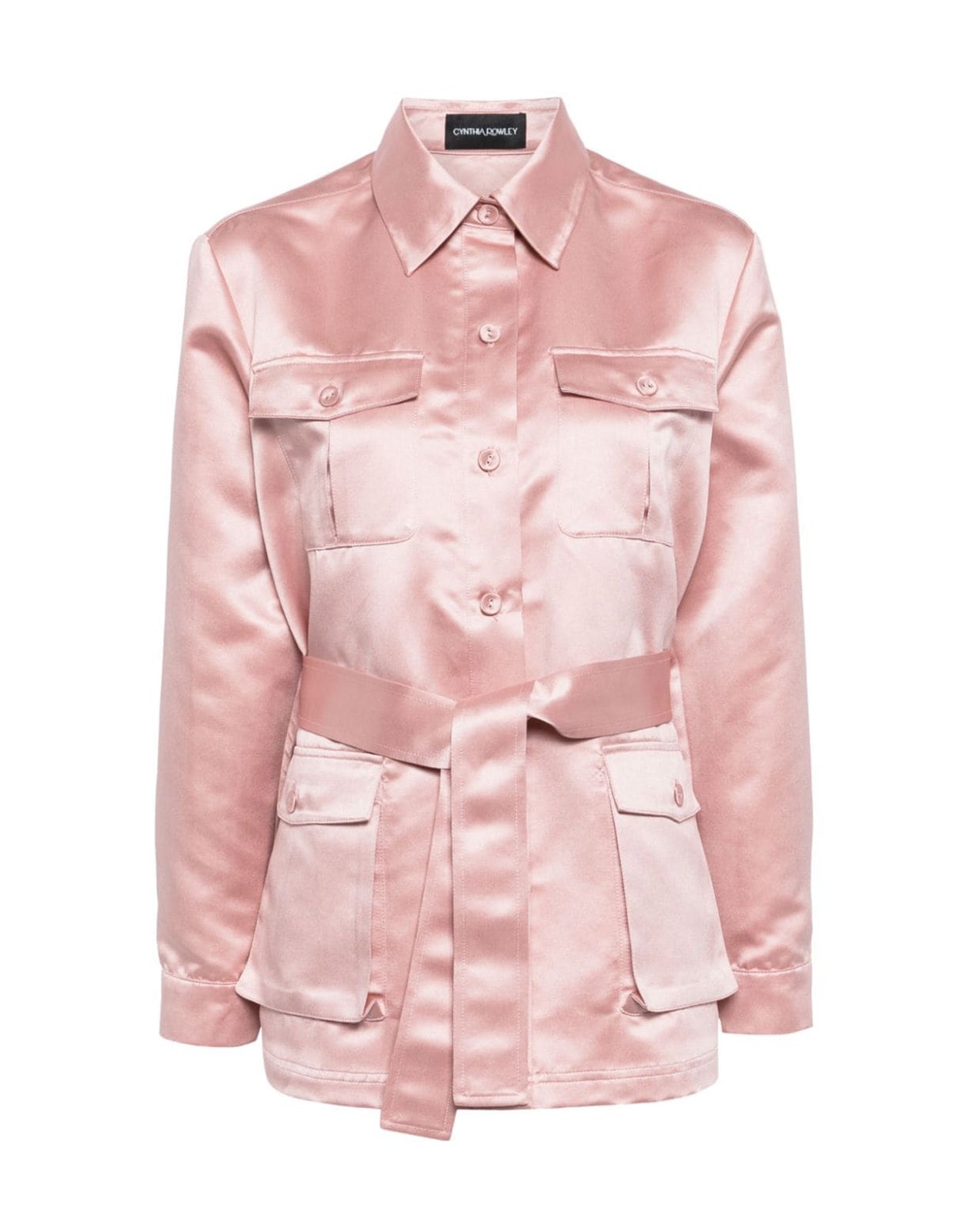 Satin Safari Jacket - 7