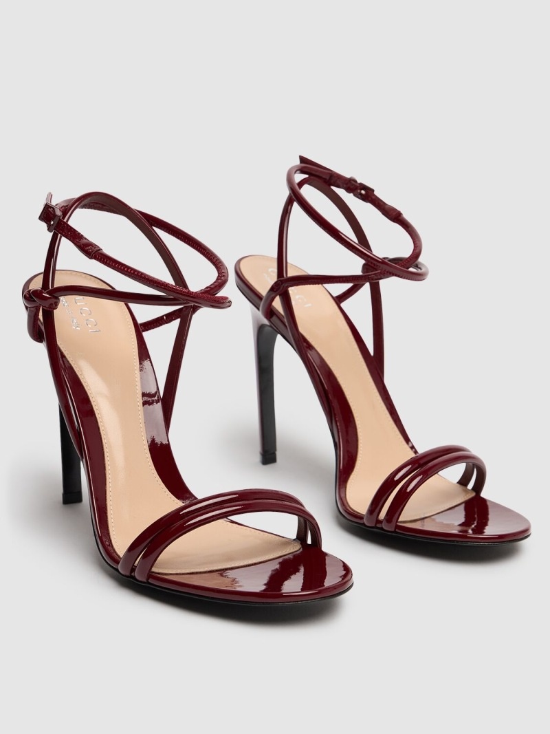 105mm Alma patent leather sandals - 2