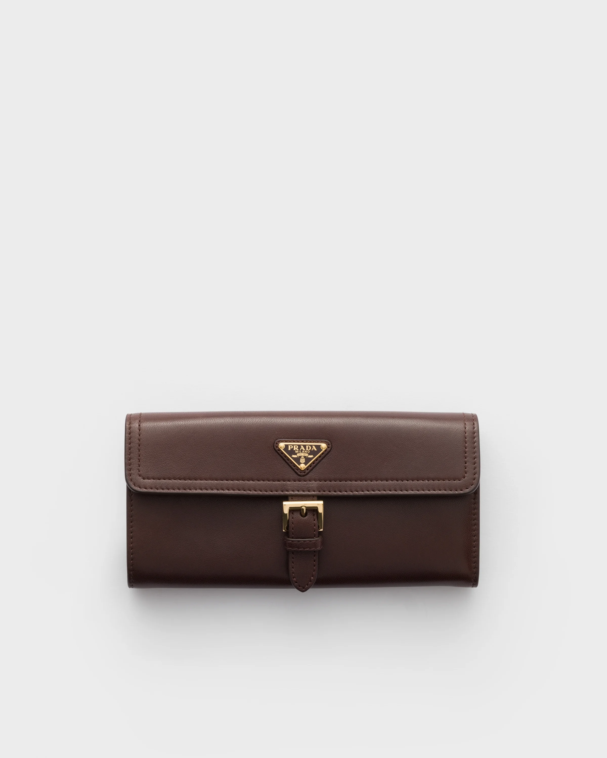 Large nappa leather wallet - 1
