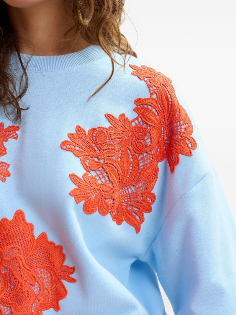 floral-pattern T-shirt 5