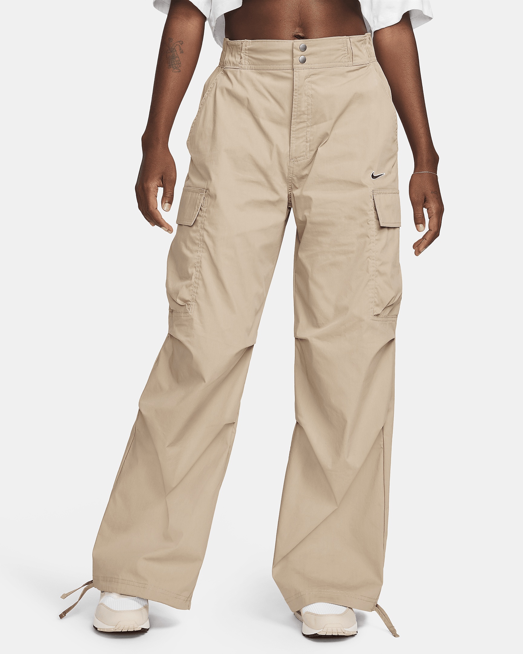 Women's Nike Sportswear High-Waisted Loose Woven Cargo Pants - 1