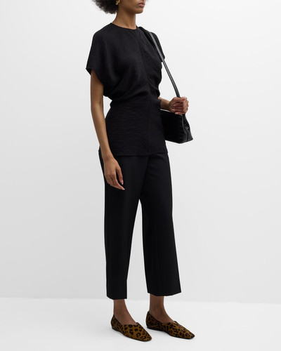 Totême High-Rise Straight-Leg Crop Trousers outlook