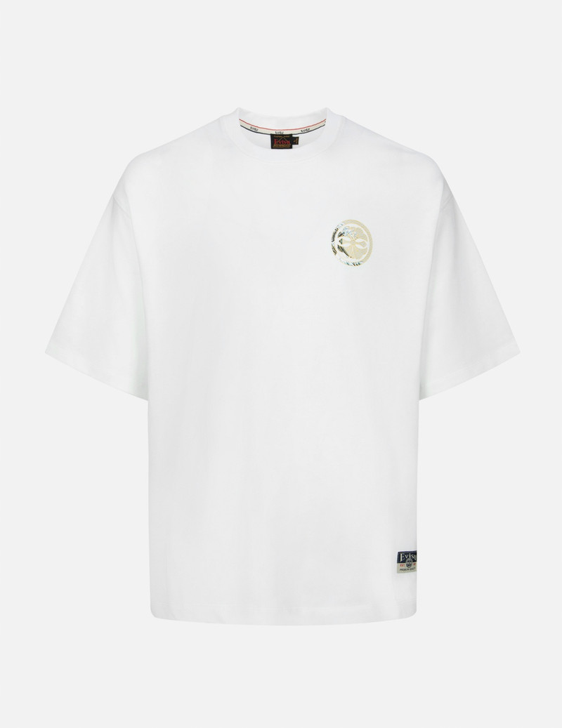 KAMON AND THE GREAT WAVE DAICOCK PRINT RELAX FIT T-SHIRT 1