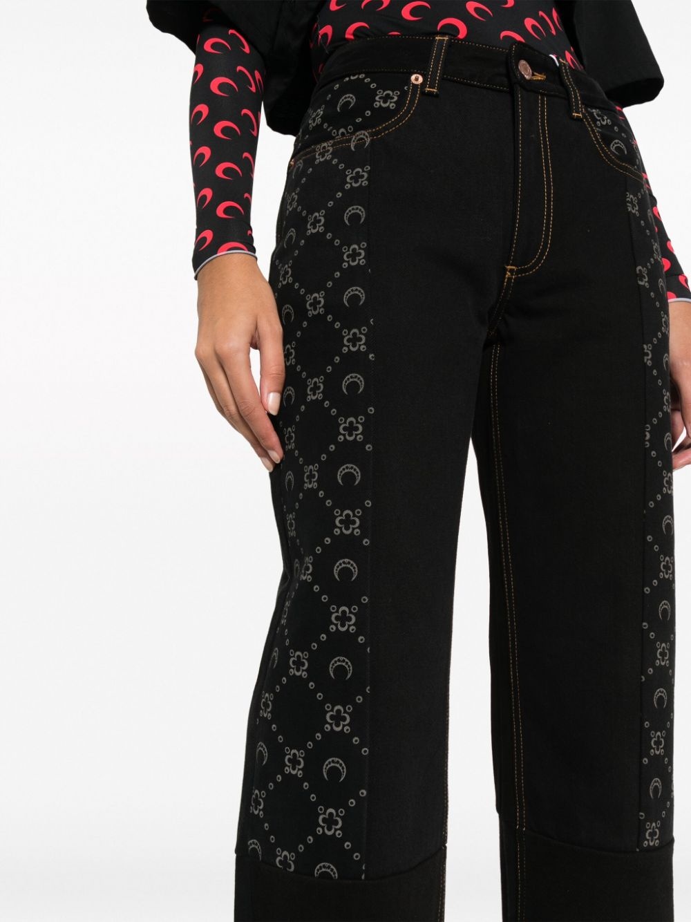 Regenerated straight-leg jeans - 5