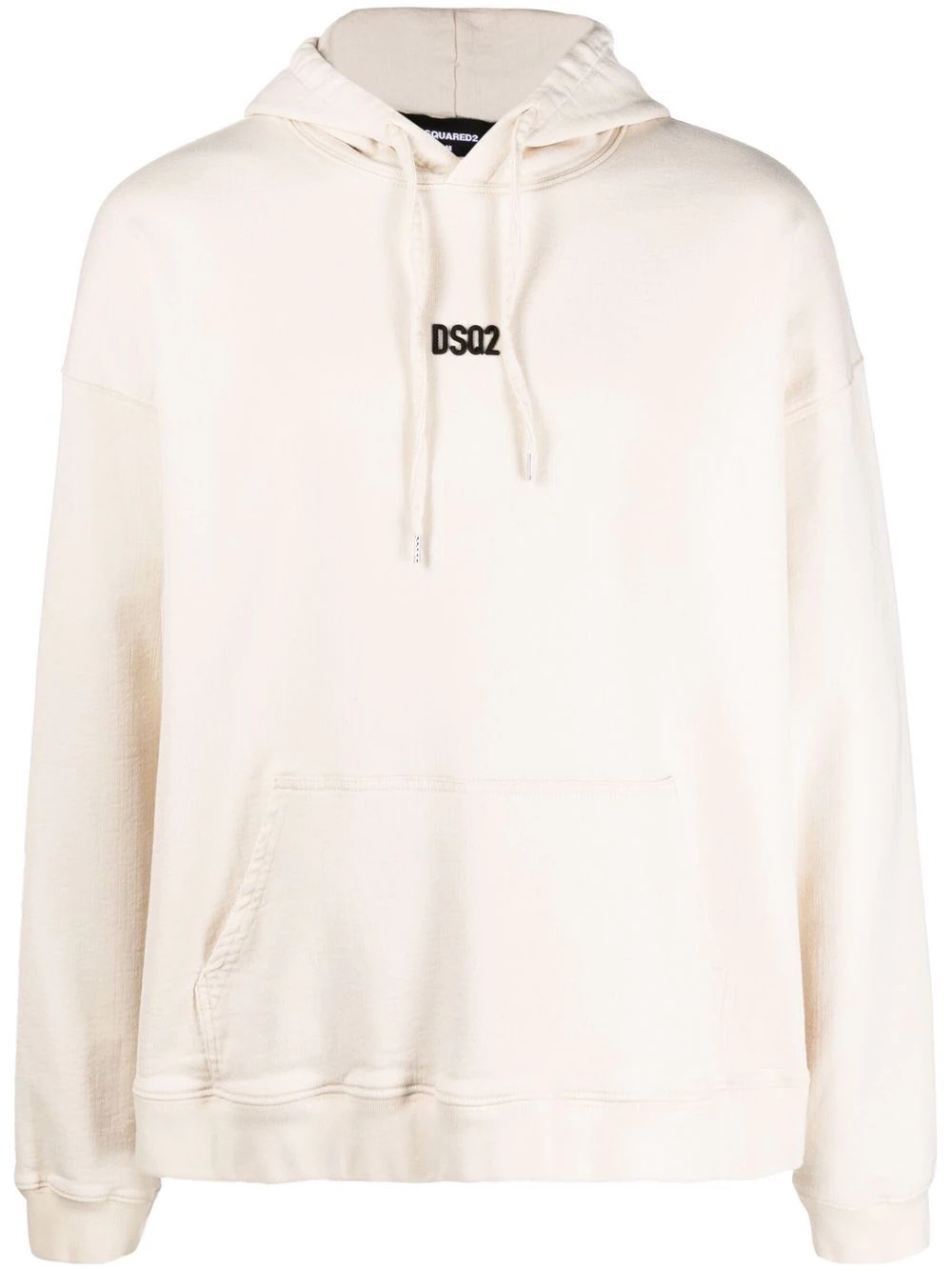 logo detail hoodie - 1