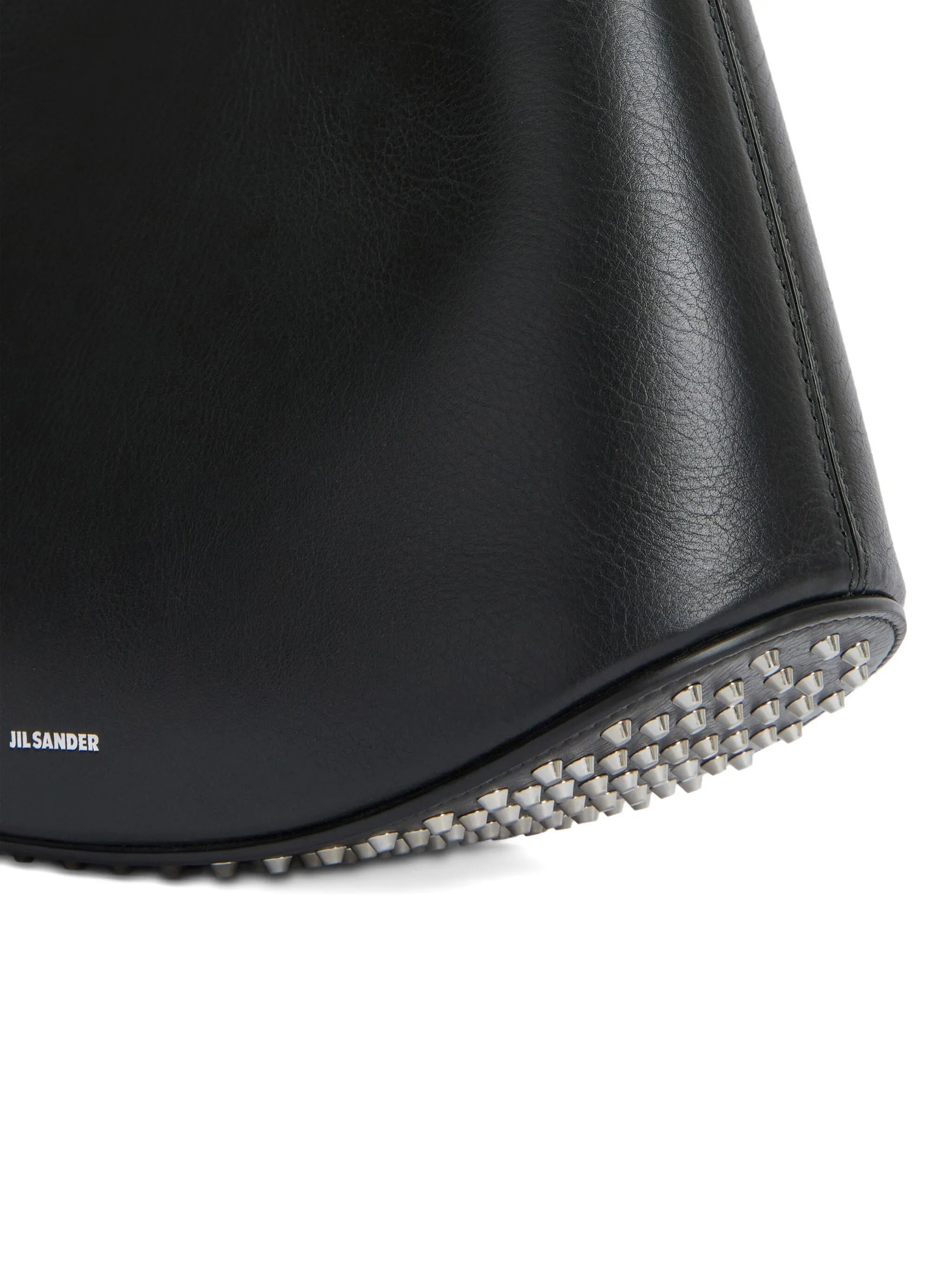 Jil Sander Small Eldorado Studded Shoulder Bag - 3