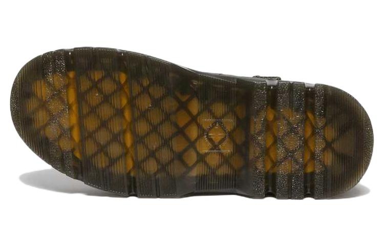 Dr. Martens Boury Leather Casual Boots 'Khaki Green' 27831384 - 6