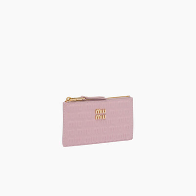 Miu Miu Leather envelope wallet outlook