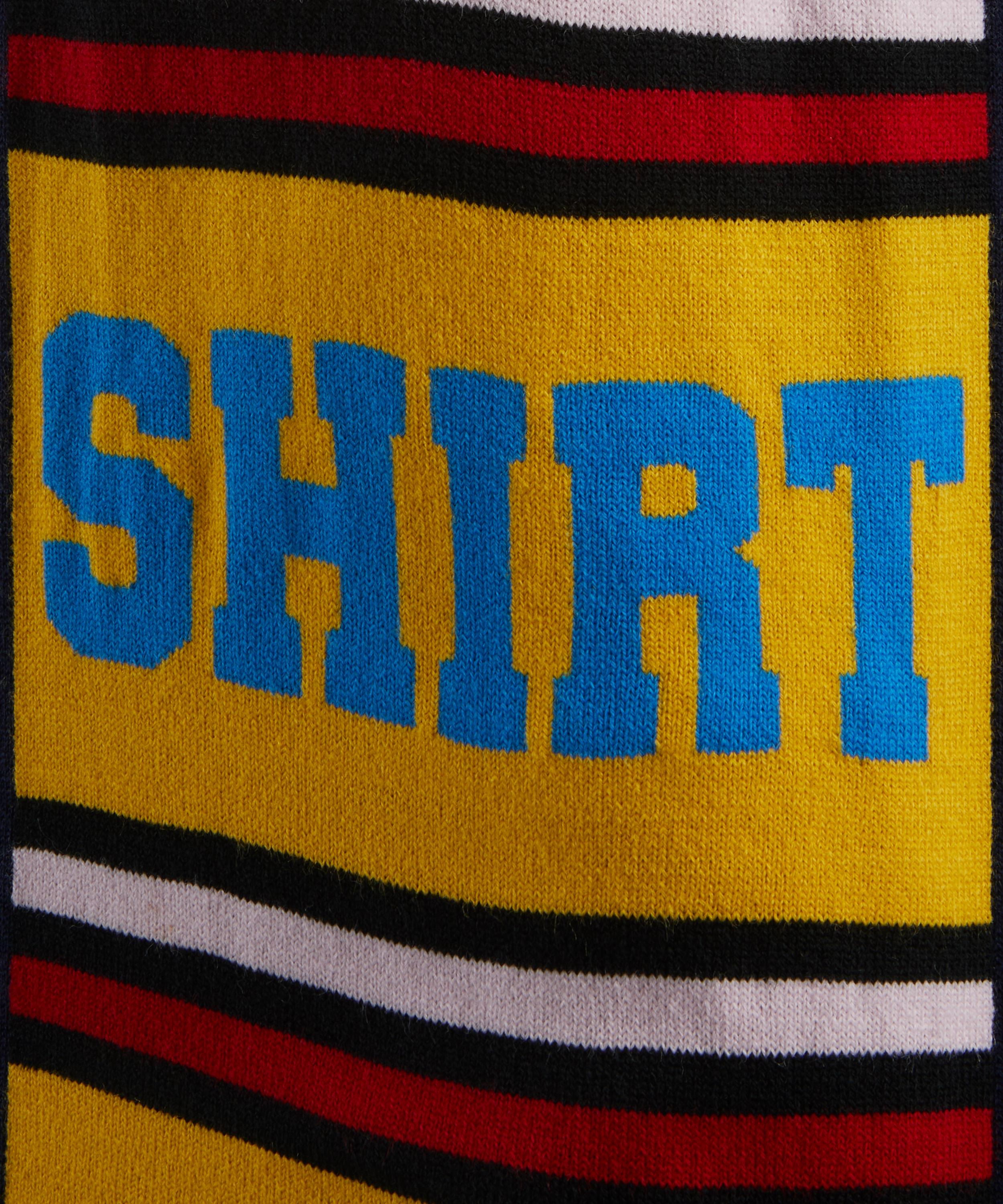 Football Scarf Knitted Jumper - 5