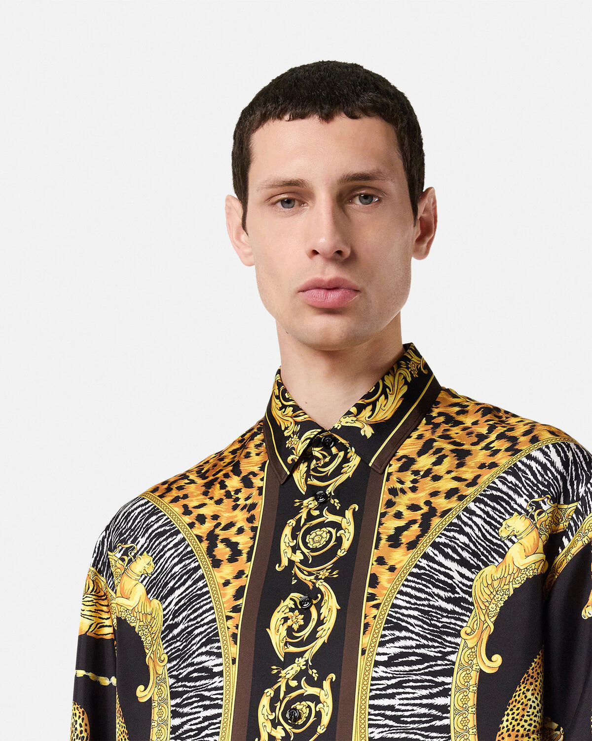 Wild Cats Silk Shirt - 3