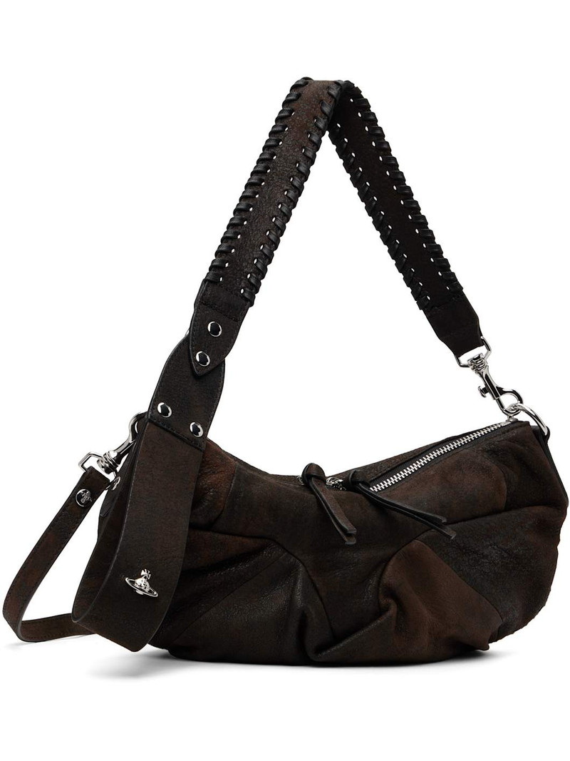 Vivienne Westwood Brown Agnes Small Shoulder Bag outlook
