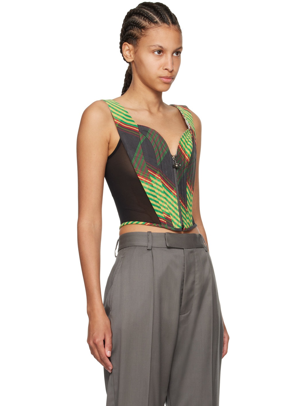Multicolor Classic Corset - 2