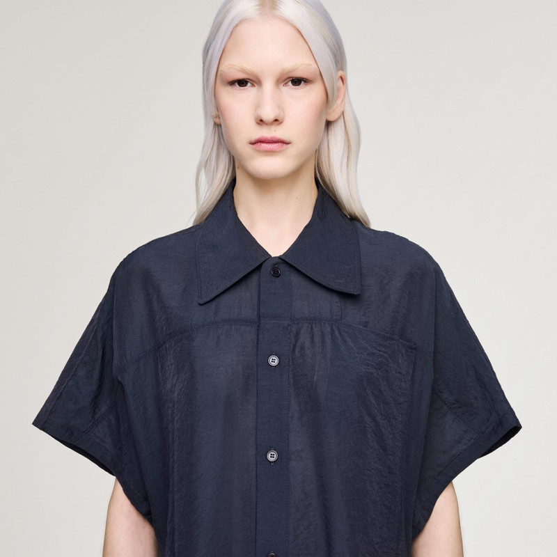 Y-3 SHORT SLEEVE DIP DYE UTILITY OVERSHIRT 6