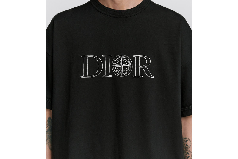Dior DIOR AND STONE ISLAND T-Shirt, Oversized Fit