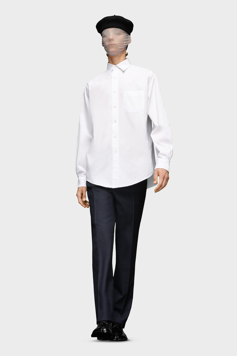 Maison Margiela Eco cotton poplin shirt outlook
