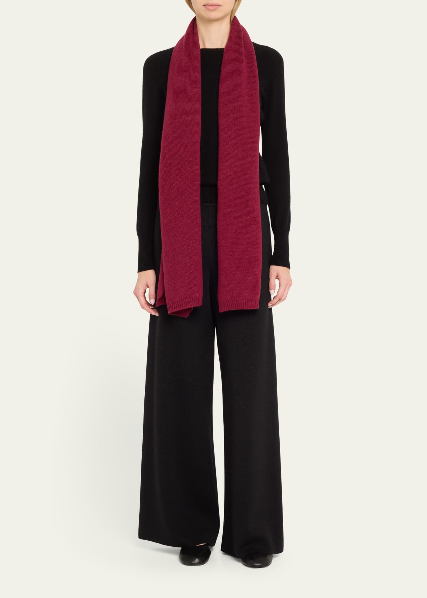 Jersey Cashmere Scarf - 2