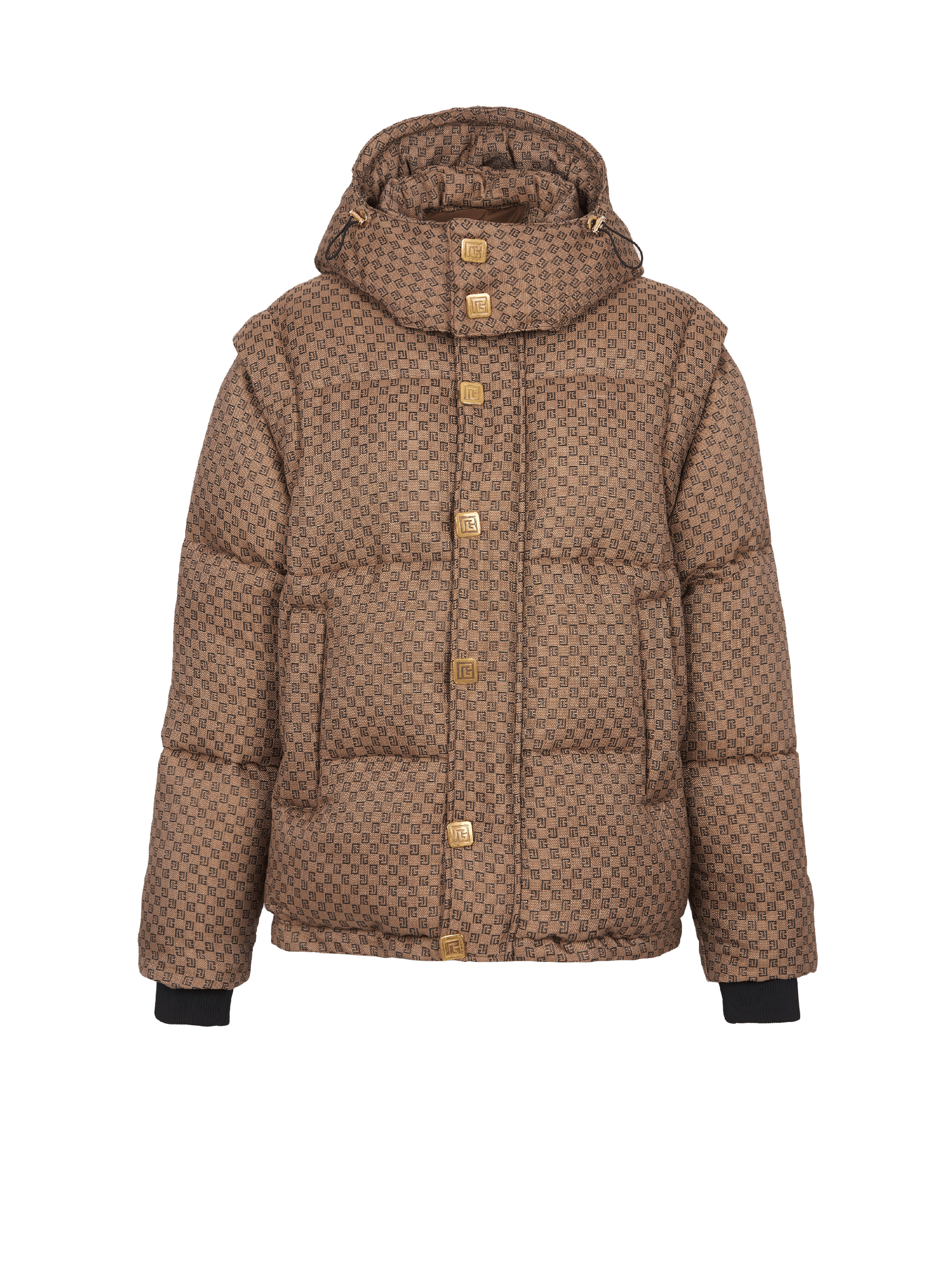 Mini monogrammed down jacket - 1
