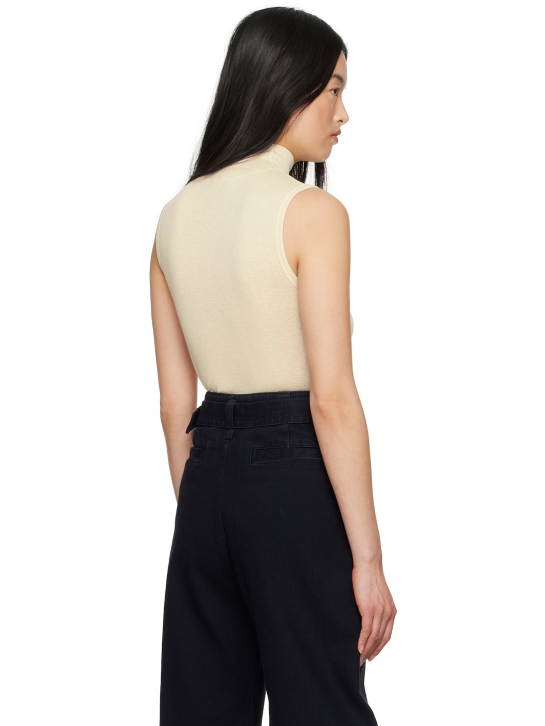 Off-White Seamless Tank Top - 3