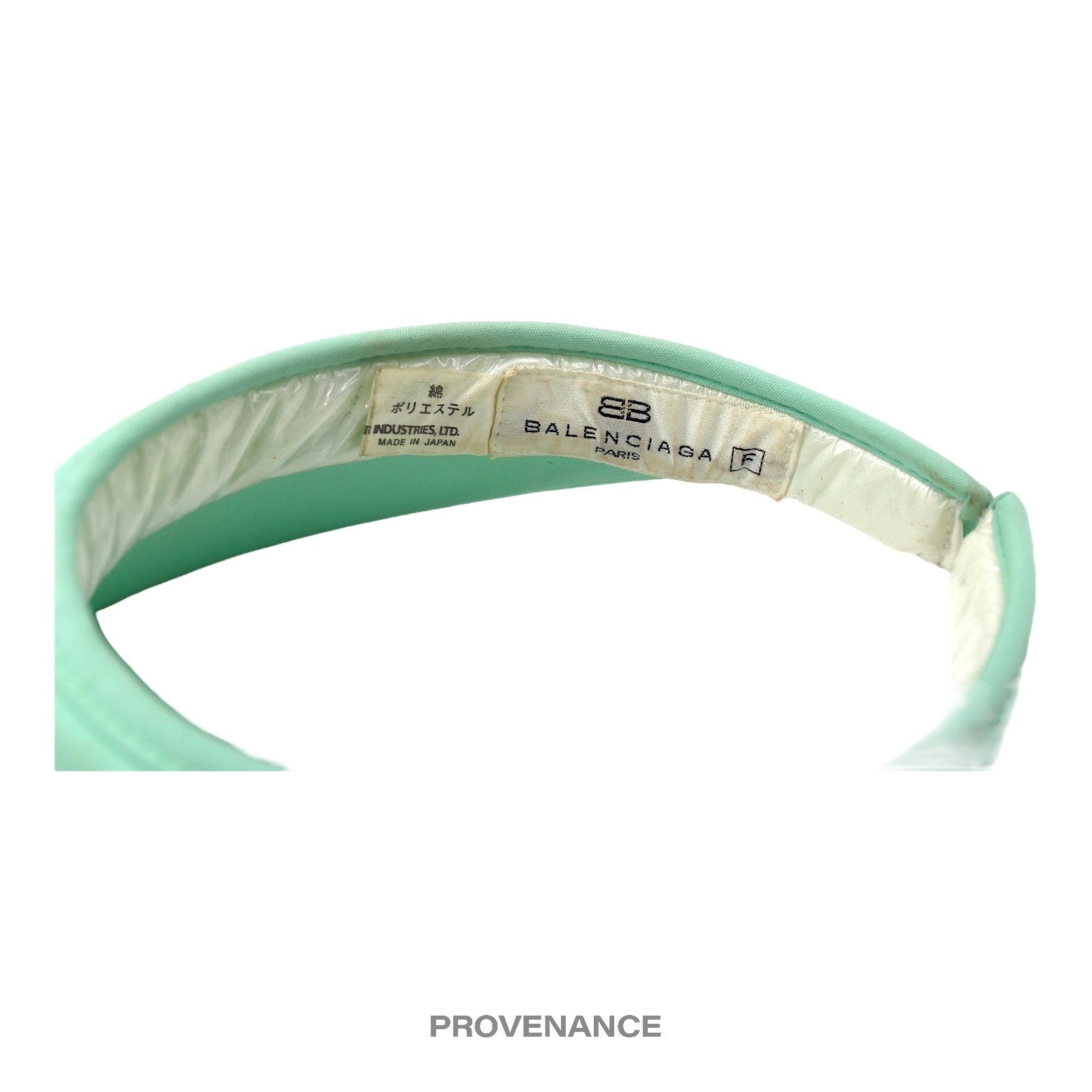 BALENCIAGA Balenciaga Golf Club Visor - Turquoise 