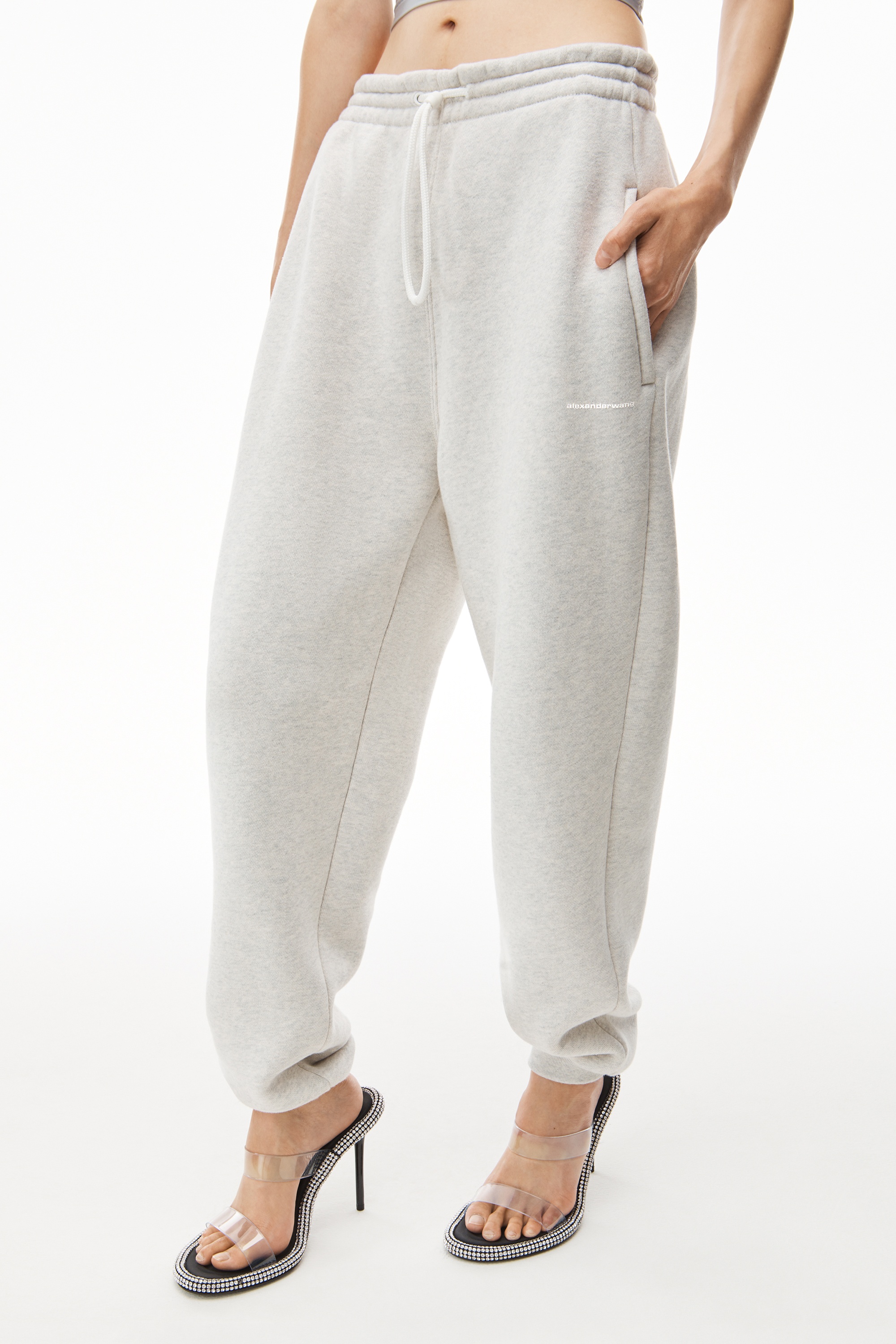 SWEATPANT IN DENSE FLEECE - 3