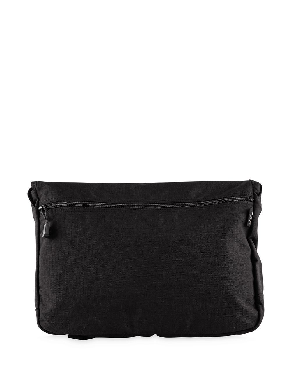 reflective logo messenger bag - 2