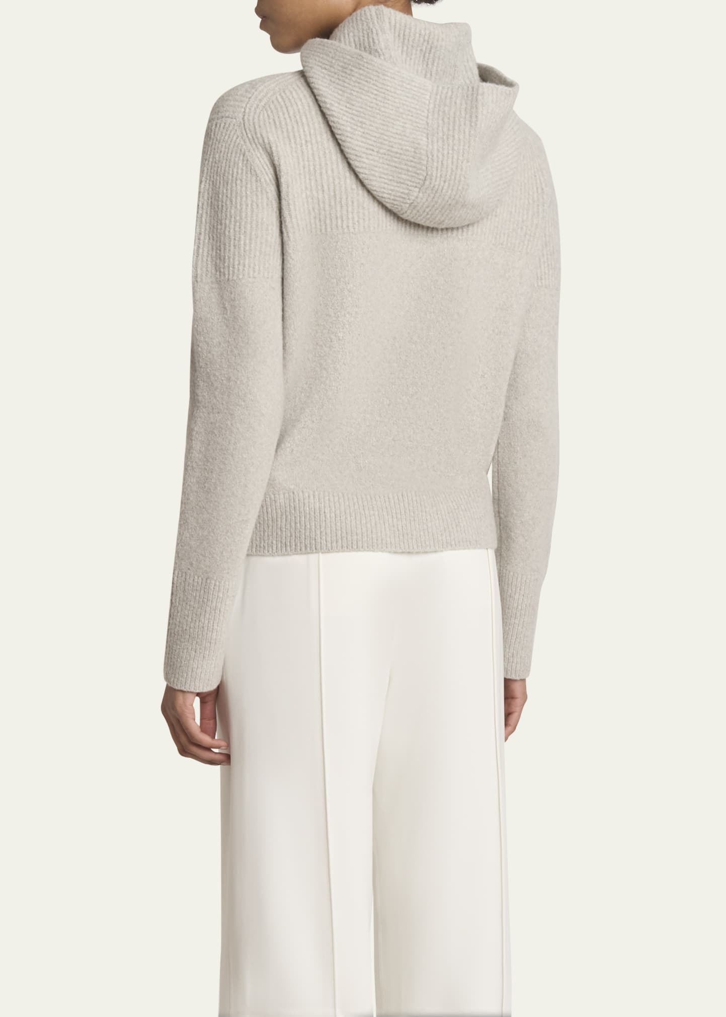 Greta Lofty Cashmere Hooded Sweater - 3