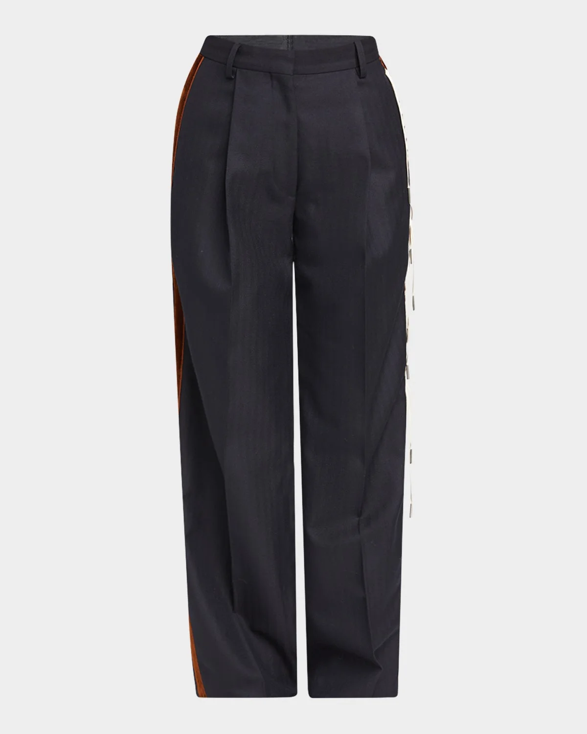 Embellished Tuxedo Pants - 1