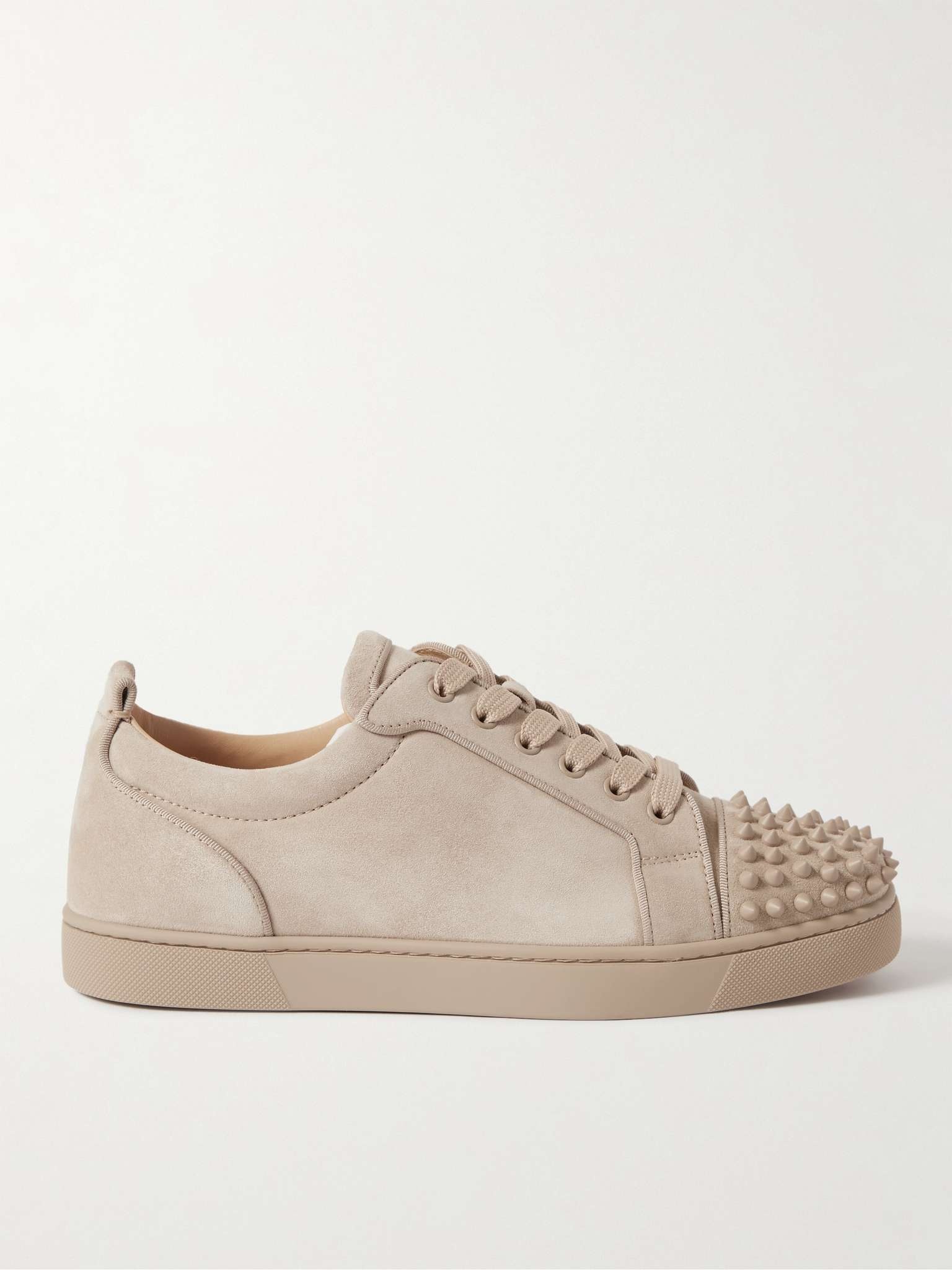 Louis Junior Spikes Cap-Toe Suede Sneakers - 1