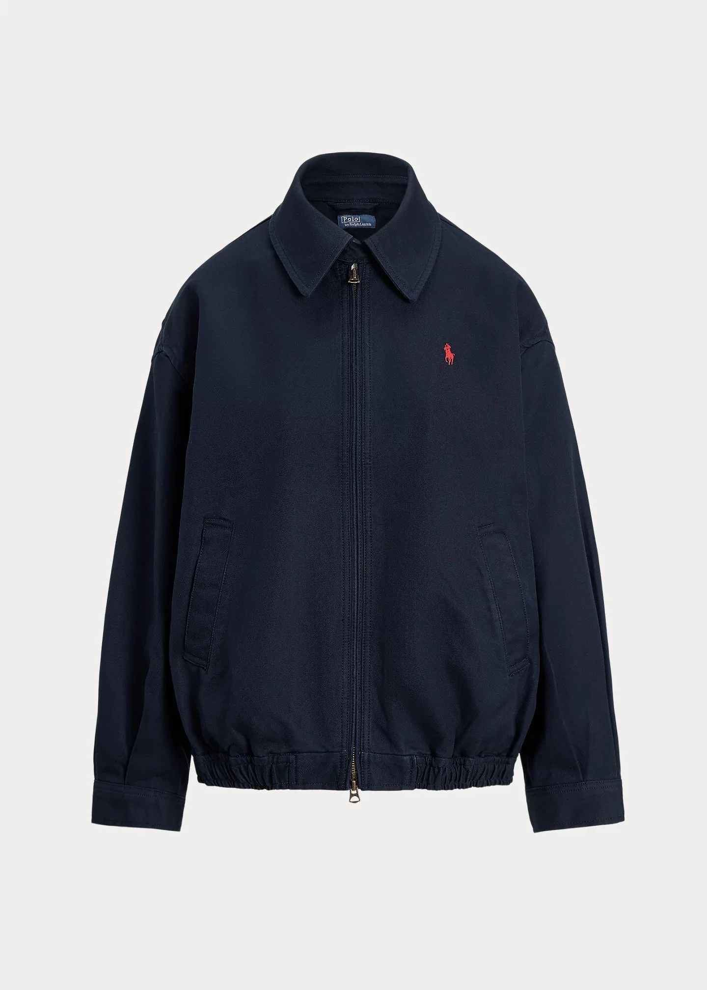Oversized Cotton Windbreaker - 1